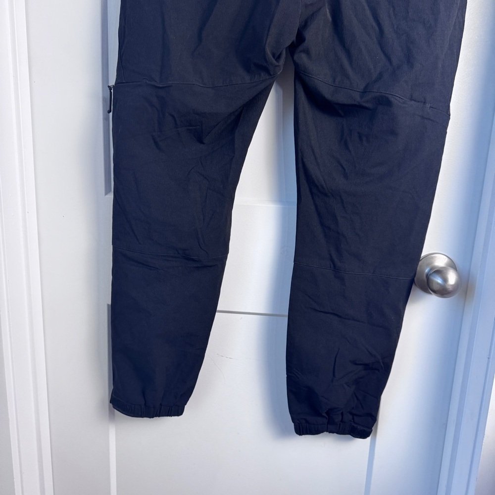 Alexander K Techwear Jogger Pants Men 32 Black Belted Utility Zip Pocket Belt - Picture 9 of 13